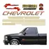 Kit Completo Faixa Adesiva Silverado Conquest 1999 - 3m