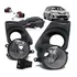 Kit Completo Farol Milha Neblina Toy Corolla 2012 2013 2014 