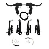 Kit Completo Freios V brake Nylon Bicicleta Aro 16 20 24 26
