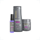 Kit Completo Grisalhos Bio Extratus Brilho Prateado Vegano