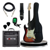 Kit Completo Guitarra Tagima Strato