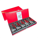 Kit Completo Helicoil M5 m12 131 Peças Para Reparos Parafuso