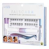 Kit Completo Iniciante Cílios Postiços Falscara Kiss New York