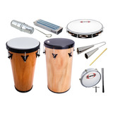 Kit Completo Instrumentos Samba Rebolo