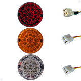 Kit Completo Lanterna Traseira Ônibus caminhão 125mm Led 24v