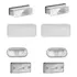 Kit Completo Lentes Teto + Seta + Pisca Vw Delivery 8150 Cr