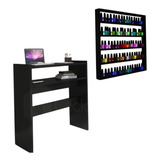 Kit Completo Manicure C mesa Auxiliar Expositor Esmalte