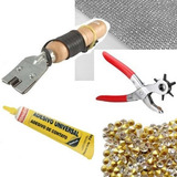 Kit Completo Maquina Para Riscar Frisar Chinelo 220 Ou 110v 110 E nvk Frisador