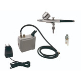 Kit Completo Mini Compressor Ar Aerógrafo 0 5 Mini Filtro