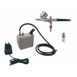 Kit Completo Mini Compressor Ar Aerógrafo 0 5 Mini Filtro