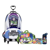 Kit Completo Mochila Malinha Buzz Lightyear