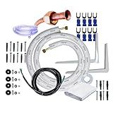Kit Completo Para Instalação De Ar Condicionado Normal 12000 18000 Btu Inverter Split 18000 Btus 100- Cobre 3m Com Suporte