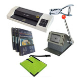 Kit Completo Para Produção De Crachás Cartão Cardápios Pvc