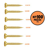 Kit Completo Parafuso Chipboard