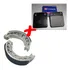 Kit Completo Pastilha + Lona De Freio Kasinski Comet 150