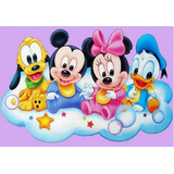 Kit Completo Pintura 5d Diamante Magic Disney Baby Diy Magic
