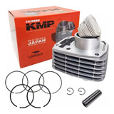 Kit Completo Pistão Anel Cilindro Junta Kmp Cg 150