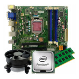 Kit Completo Placa Mãe Pos-pih77cm Pentium + 4gb