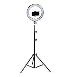 Kit Completo Ring Light Com Tripé Dimmer Youtuber Selfie Pro