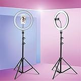 Kit Completo Ring Light Com Tripé Dimmer Youtuber Selfie Pro