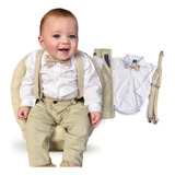 Kit Completo Roupa Masculina Infantil Bebê - Recém - Nascido