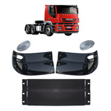 Kit Completo Tapa Sol Acrilico Iveco Stralis Teto Alto novo
