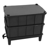 Kit Composteira Minhocario Com Torneira E Pé 39 5 Litros