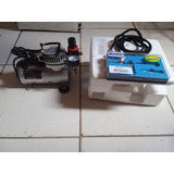 Kit Compressor Prof Wimpel Aerógrafo Dupla Ação Completo