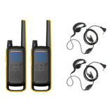 Kit Comunicador Motorola Talk About T470br + Par Fone P1 Ptt