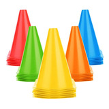 Kit Cone Funcional Agilidade Treino Cones 10 Un Flexivel