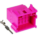 Kit Conector 16 Vias E Terminal Chicote Reparo Diagnostico