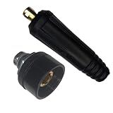 Kit Conector Engate Rápido Macho E Fêmea Painel Inversora Maquina De Solda 9mm