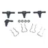 Kit Conector Trava L T Mangueira Tubo Retorno Bico S10 2 8