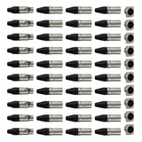 Kit Conectores Xlr 10