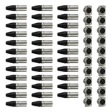 Kit Conectores Xlr 20