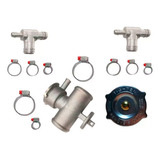 Kit Conexões Radiador Ar Quente Freemont 2 4 Abraçadeiras