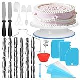 Kit Confeiteiro 106 Peças Kit Confeiteiro Bico De Confeitar Bailarina Giratoria Para Bolo Saco De Confeitar Confeitaria Utensílios Bailarina Bolo Bicos De Confeitar Kit Confeitaria