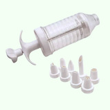 Kit Confeiteiro Com 8 Bicos Decorador De Bolo Cupcake