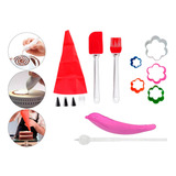 Kit Confeiteiro Completo Caneta Culinária Decoração Brinde