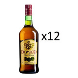 Kit Conhaque Domecq Original 1 Litro 12 Unidades