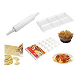 Kit Conjunto 2 Formas Para Pastéis E Mini Ravióli Rolo Top