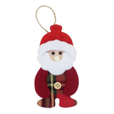 Kit Conjunto 27 Enfeites Natal Pendente Arvore 17x7cm Fto