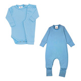 Kit Conjunto Body Macacao