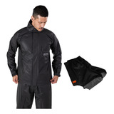 Kit Conjunto Capa De Chuva Motoqueiro Galocha Proteção Moto