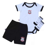 Kit Conjunto Corinthians Body