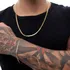 Kit Conjunto Corrente + Pulseira Masculino Moeda Antiga