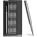 Kit Conjunto De Chave De Fenda 24 Em 1 Com Estojo Magnético Precisão Ideal Para Reparos Em Celulares- Notebooks- Relógios E Eletrônicos Em Geral Linha Premium