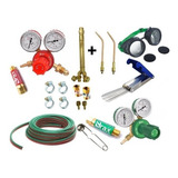 Kit Conjunto De Solda Mod 200 Oxigênio E Acetileno 2 Ext