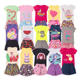Kit Conjunto Infantil Menina