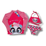 Kit Conjunto Infantil Proteção Solar Uv